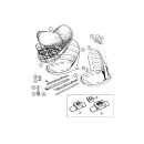 SEAT FRAMES & FITTINGS TR2 - TR3 - TR3A