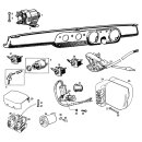 SWITCHES, CONTROLS, FUSES  -  SPRITE III & MIDGET II