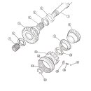 MAINSHAFT GEARS - FRONT END - GEARBOX NUMBERED WITH SUFFIX B