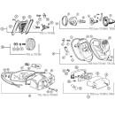 TR2 - TR3 - TR3A  -  REAR & NUMBERPLATE LAMPS