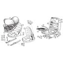FRONT SEAT FRAMES & FITTINGS TR4-4A