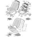 TR6  CP25000 TO CP26998 (1968-69) -  SEAT ASSEMBLY & FITTINGS