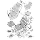 SEAT ASSEMBLY & FITTINGS - TR6 CR1 & CF1