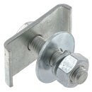 QUARTER LIGHT STUD PLATE