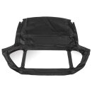 CONVERTIBLE TOP, VINYL BLACK, FOR DETACHABLE FRAME