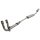 EXHAUST SYSTEM 1-PIECE MILD STEEL