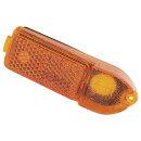 LENS INDICATOR AMBER, PLASTIC, RH, US SPEC., L824, L54579189