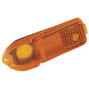 INDICATOR LENS, AMBER, PLASTIC, US SPEC., LH, L824 ,...