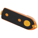 INDICATOR LENS, AMBER, PLASTIC, US SPEC., LH, L824 ,...