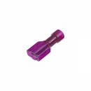 FEMALE SPADE CONNECTOR 6.3 X 0.8 FI RED