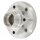 HUB, STEEL WHEEL, FRONT, ALUMINIUM