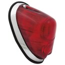 TAIL/STOPLIGHT COMPLETE, SYMMETRICAL CHROME BASE, L549, L53330