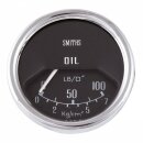 GAUGE, OIL PRESSURE, PL2310/00, BLACK