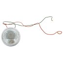 SIE/INDICATOR LAMP ROUND COMPLETE, WHITE LENS, LHD, L632, L52573