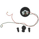 SIE/INDICATOR LAMP ROUND COMPLETE, WHITE LENS, LHD, L632, L52573