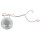 SIE/INDICATOR LAMP ROUND COMPLETE, WHITE LENS, LHD, L632, L52573