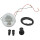 SIE/INDICATOR LAMP ROUND COMPLETE, WHITE LENS, LHD, L632, L52573