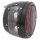 REAR LIGHT, ROUND, WITH NUMBERED COVER, BLACK HOUSING