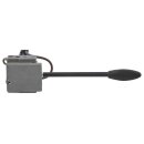 SWITCH LIGHT/FLASHER, 2 POSITION, BLACK, SHORT, LHD, 10.5 CM