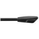 SWITCH LIGHT/FLASHER, 2 POSITION, BLACK, SHORT, LHD, 10.5 CM