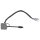 SWITCH LIGHT/FLASHER, 2 POSITION, BLACK, SHORT, LHD, 10.5 CM