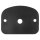 NUMBERPLATE LAMP RUBBER UNDER CAST BASE, L467