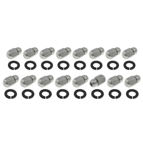 WHEEL NUTS STAINLESS STEEL, CAR SET