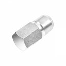 WHEEL NUT, DOME, STAINLESS STEEL