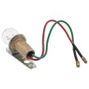 SIDE LAMP BULB HOLDER WITH 2 CONTACTS, OFFSET PINS, L1130