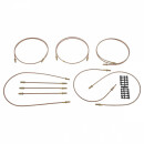 BRAKE PIPE SET, COPPER, RHD