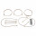 BRAKE PIPE SET, COPPER, RHD