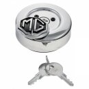 FUEL CAP LOCKING, CHROME, MG LOGO