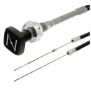 CHOKE CABLE, PICTORIAL TYPE KNOB