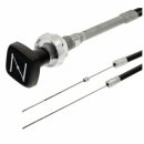 CHOKE CABLE, PICTORIAL TYPE KNOB