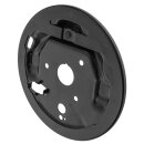 BACKPLATE BRAKE DRUM, REAR, LH