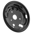 BACKPLATE BRAKE DRUM, REAR, LH