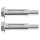 BOLT SET, ALUMINIUM, POLISHED, PAIR