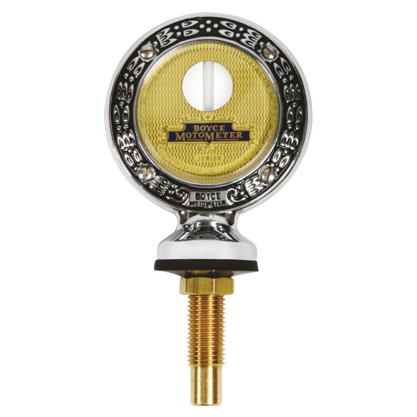 MOTOMETER GAUGE WITH WREATH BEZEL