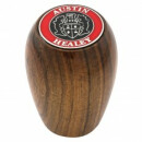 Schalthebel-Knauf Nu-Holz lackiert mit Logo Austin Healey
