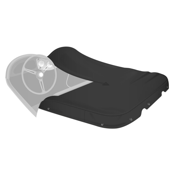 TONNEAU COVER FULL VINYL BLACK