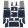 CARPET SET, COMPLETE, NAVY BLUE, LHD