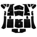 CARPET SET, COCKPIT MAIN, NYLON, BLACK, LHD