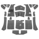 CARPET SET, COCKPIT MAIN, NYLON, GREY, LHD