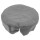 SPARE TYRE COVER, CARPET, GREY NYLON