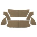 CARPET SET, COCKPIT REAR, NYLON, HONEY TAN