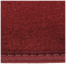 CARPET SET, STANDARD, NYLON, RED, RHD