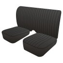 SEAT ASSEMBLY, LEAHTER, BLACK, PAIR