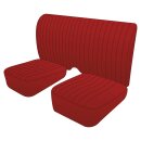 LEATHER ASSEMBLY, LEATHER, RED, PAIR