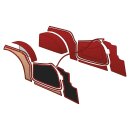 TRIM KIT, VINYL PANEL &amp; VINYL TRIM, RED