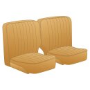 SEAT ASSEMBLY, LEATHER, HONEY TAN, PAIR